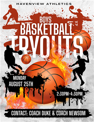 Boys Basketball Tryouts